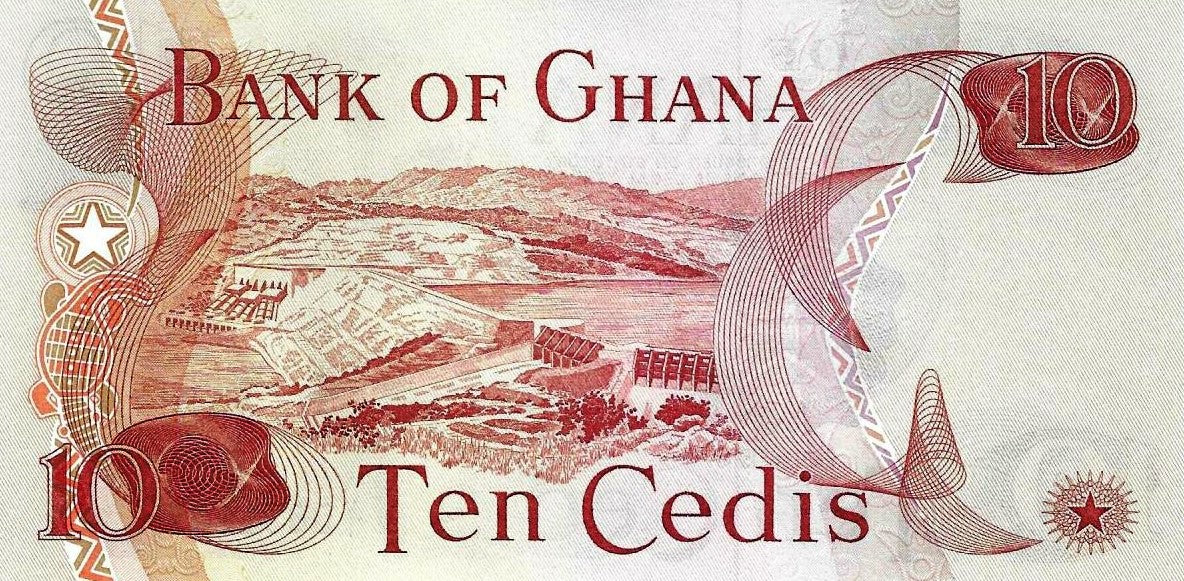 Gana - 10 Cedis 1978 (# 16f)