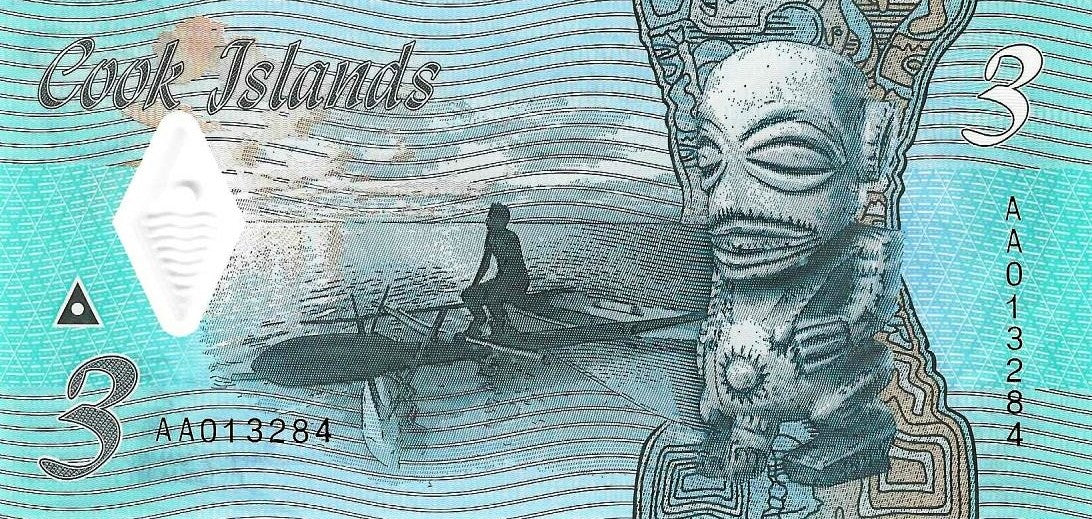 Ilhas Cook - 3 Dolares 2021 (# 11)