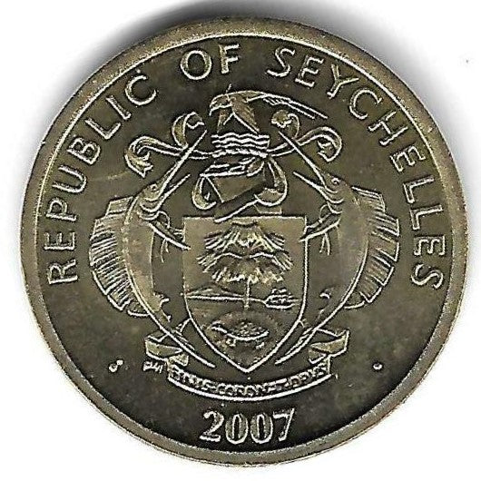 Seychelles - 10 Centimos 2007 (Km# 48a)