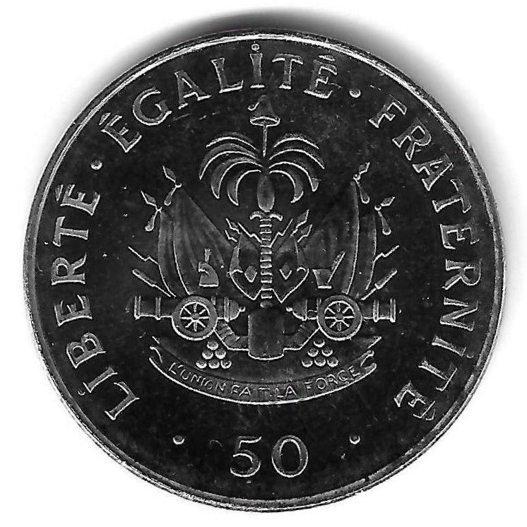 Haiti - 50 Centimos 1995 (Km# 153a)
