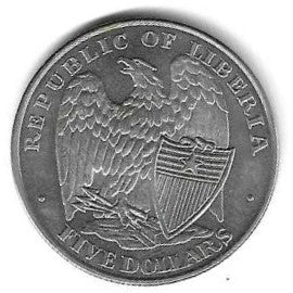 Liberia - 5 Dolares 2001 (Km# ..) Operação Junction City