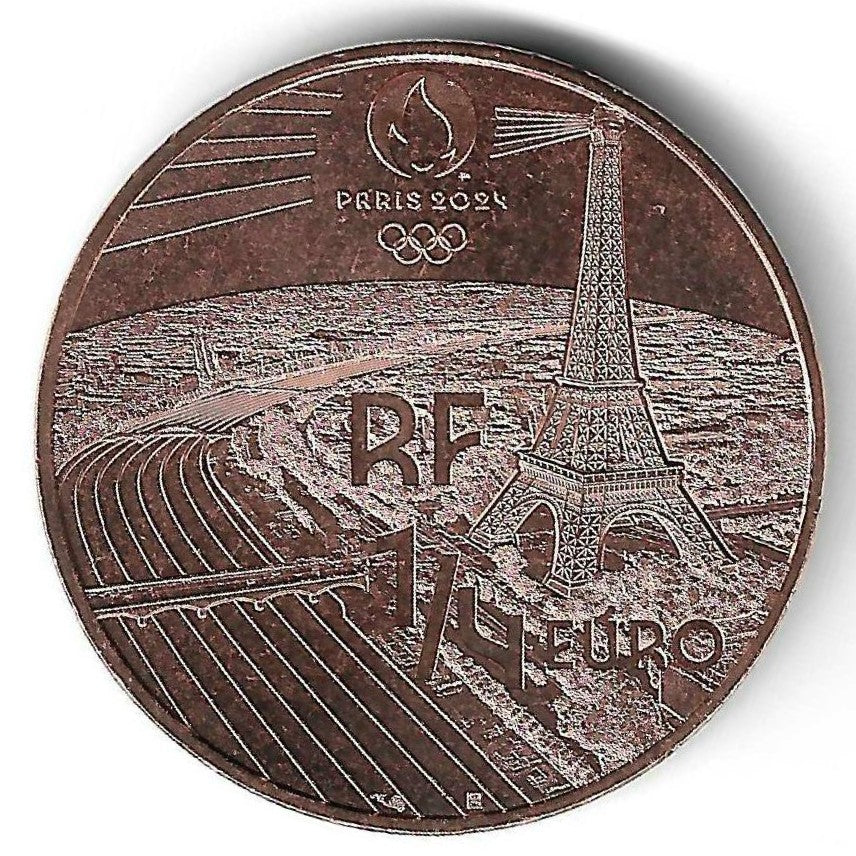 França - 1/4 Euro 2021 (Km# 2942) Natação