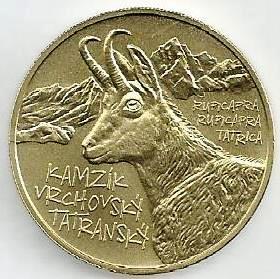 Eslovaquia - 5 Euro 2022 (Km# 187) Camurça Tatra