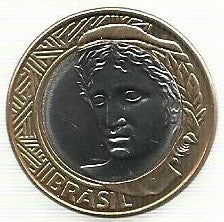 Brasil - 1 Real 2007 (Km# 652a)