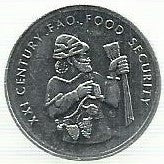 Turquia - 50000 Liras 1999 (Km# 1103) Fao