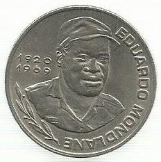 Cabo Verde - 10$00 1977 (Km# 19) Eduardo Mondlane