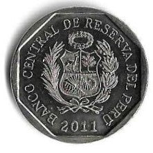 Peru - 1 Novo Sol 2011 (Km# 360) Machu Picchu