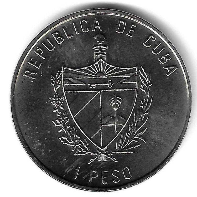 Cuba - 1 Peso 2001 (Km# 833) Orquideas
