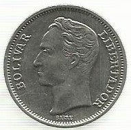 Venezuela - 1 Bolivar 1977 (Km# 52)