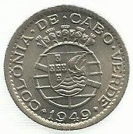 Cabo Verde - 50 Centavos 1949 (Km# 6)