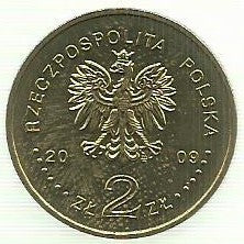 Polonia - 2 Zlote 2009 (Km# 673) Camara Supremo