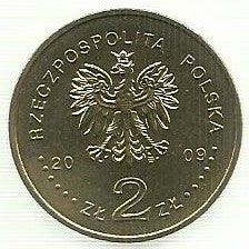 Polonia - 2 Zlote 2009 (Km# 684) Czeslaw Niemen