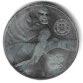Portugal - 7,50  Euro 2016 (Km# 884) Eusébio
