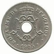 Belgica - 10 Centimos 1905 (Km# 52)
