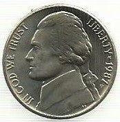 USA - 5 Cents 1987 (Km# A192)