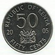 Quenia - 50 Centimos 2005 (Km# 41)