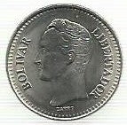 Venezuela - 25 Centimos 1990 (Km# 50a)