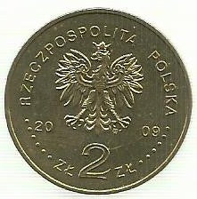 Polonia - 2 Zlote 2009 (Y# 703) Zegota
