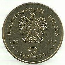 Polonia - 2 Zlote 2011 (Y# 784) Jasna Gora