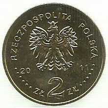 Polonia - 2 Zlote 2011 (Y# 805) Cracovia