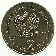 Polonia - 2 Zlote 2011 (Y# 801) Jeremi/Jersy