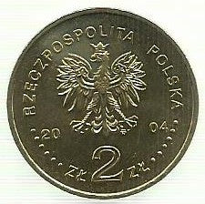 Polonia - 2 Zlote 2004 (Y# 499) Sosabowski