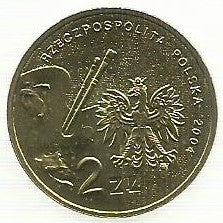 Polonia - 2 Zlote 2004 (Km# 512) Wyspianski