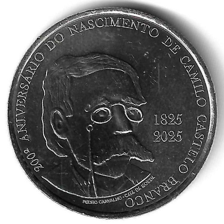 Portugal - 5 Euro 2025 (Km# ) Camilo Castelo Branco