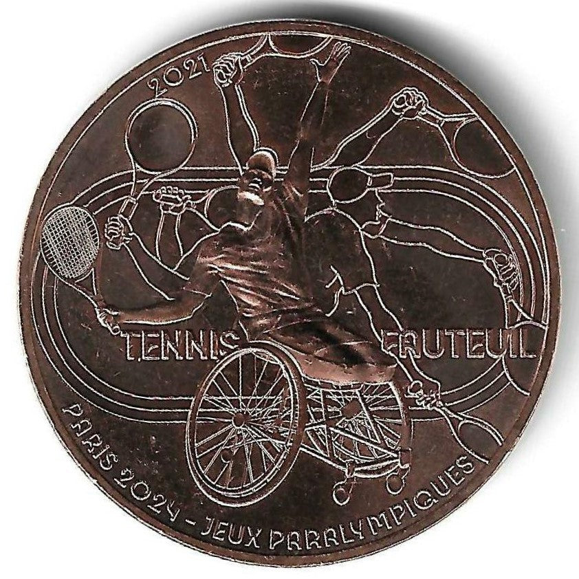 França - 1/4 Euro 2021 (Km# 2941) Tenis