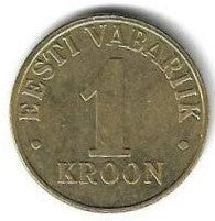 Estonia - 1 Kroon 2000 (Km# 35)