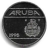 Aruba - 25 Centimos 1995 (Km# 3)
