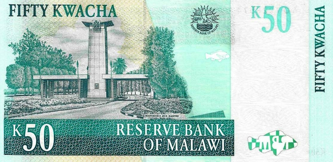 Malawi - 50 Kwacha 2003 (# 45b)