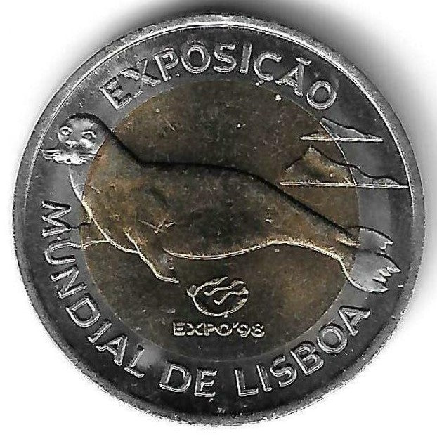 Portugal - 100$00 1997 (Km# 693) Exposição Mundial Lisboa