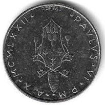 Vaticano - 50 Liras 1972 (Km# 121)
