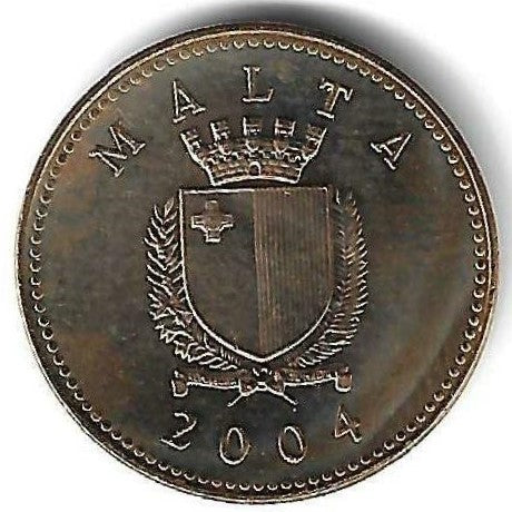 Malta - 1 Centimo 2004 (Km# 93)