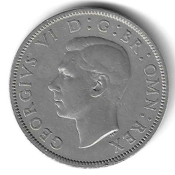 Inglaterra - 2 Shillings 1950 (Km# 878)