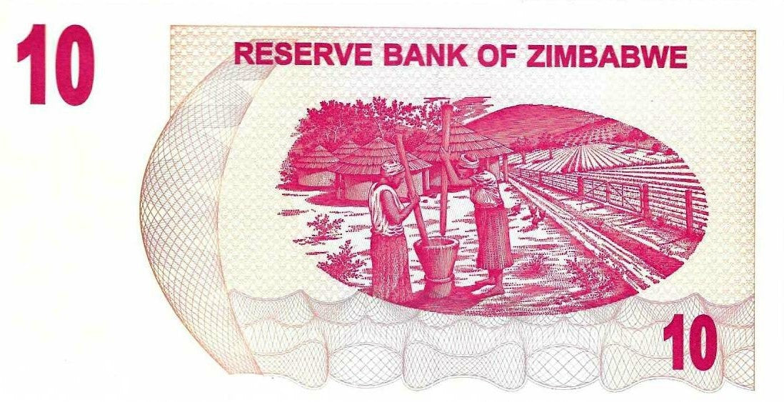 Zimbabwé - 10 Dolares 2006 (# 39)