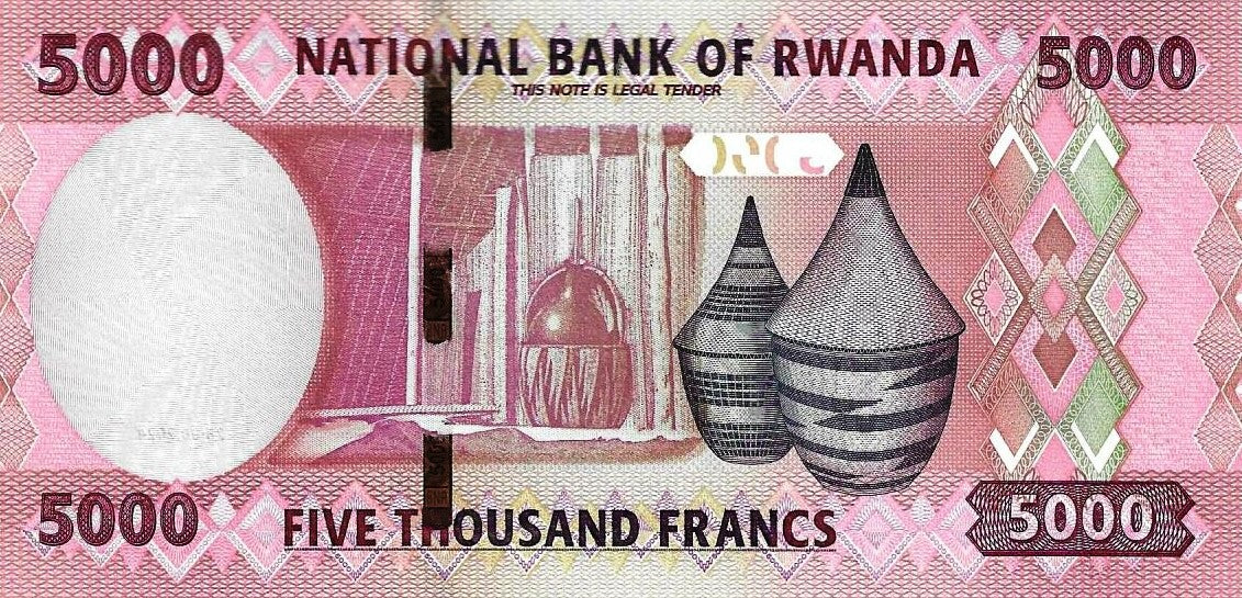 Ruanda - 5000 Francos 2024 (# 45)