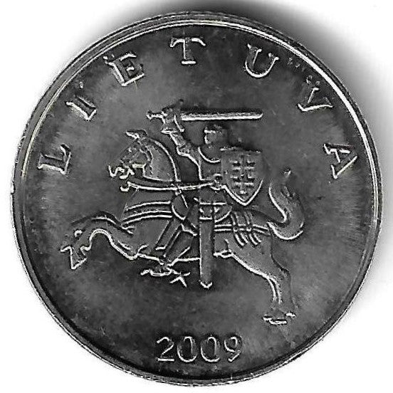 Lituania - 1 Litas 2009 (Km# 111)