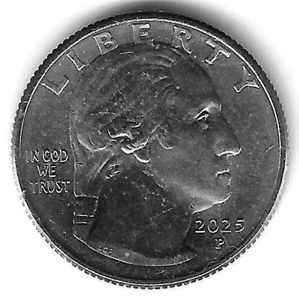 USA - 25 Cents 2025 (Km# 811) Dr. Vera Rubin