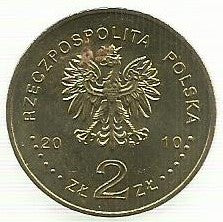 Polonia - 2 Zlote 2010 (Y# 735) Batalha Varsóvia