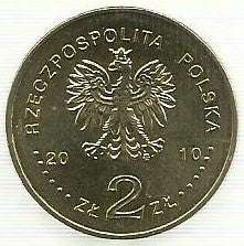 Polonia - 2 Zlote 2010 (Y# 749) Kalvaria Zebrzydowska