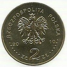 Polonia - 2 Zlote 2010 (Y# 759) Gorlice