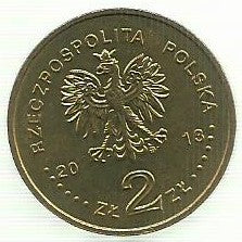 Polonia - 2 Zlote 2013 (Y# 852) Janeiro 1963