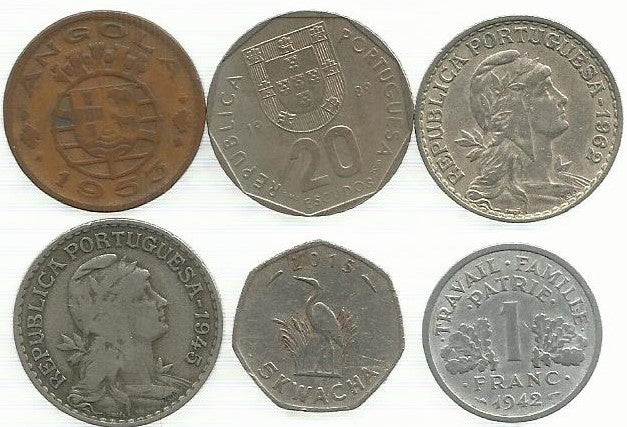 Moeda estrangeira - Vàrias