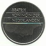 Holanda - 25 Centimos 1989 (Km# 204)