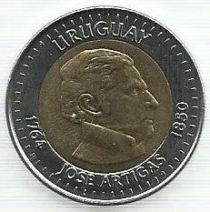 Uruguai - 10 Pesos 2000 (Km# 121)