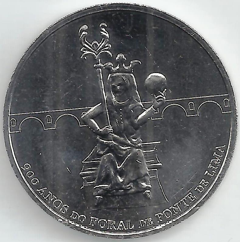 Portugal - 7,50 Euro 2025 (Km# ..) 900 Anos Foral Ponte de Lima