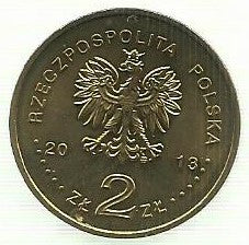 Polonia - 2 Zlote 2013 (Km# 862) Lublin
