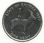 Eritreia - 1 Cent 1997 (Km# 43)